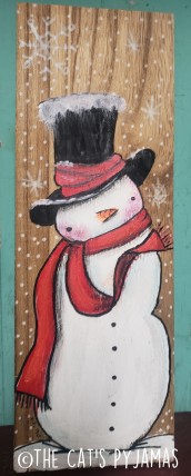 Snowman Sign